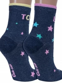 Детские носки Conte kids, 17С-10СП, рис. 477, ТЕМНО-СИНИЕ