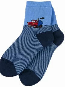 Детские махровые носки LORENZline, Л81, ТЕМНО-СИНИЕ