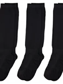 Комплект из 3 пар мужских спортивных гольфов Альтаир, 3-М95, ЧЕРНЫЕ