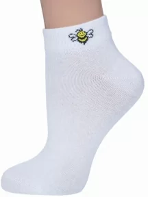 Детские носки "НАШЕ" Смоленской чулочной фабрики, 222С58, рис. 6, БЕЛЫЕ №0