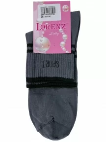 Женские носки LORENZline, С25, СЕРЫЕ