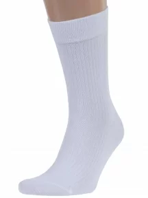 Мужские носки RuSocks (Орудьевский трикотаж) БЕЛЫЕ (М3-13718)