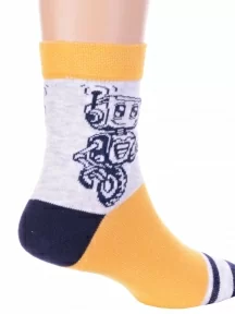 Детские носки Брестские (БЧК), 14С3081, рис. 4000, ГОРЧИЧНЫЕ