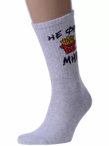 Спортивные носки Брестские (БЧК), 21С4201, рис. 170 СВЕТЛО-СЕРЫЕ МЕЛАНЖ