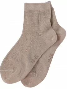 Детские носки из 100% хлопка LORENZline, Л56М, БЕЖЕВЫЕ