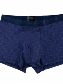 Мужские бамбуковые трусы-боксеры Sergio Dallini, SG2950-2, СИНИЕ