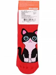 Детские махровые носки Брестские (БЧК), 14С3060, рис. 713, ВИШНЕВЫЕ