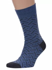 Мужские носки MSCLUB №М39, nm-423, ДЖИНСОВЫЕ