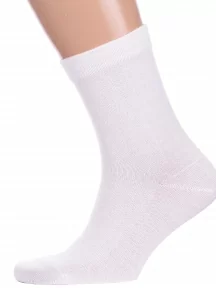 Мужские носки GRAND LINE, М-130, БЕЛЫЕ
