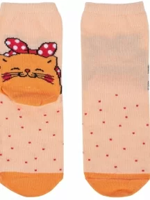 Детские носки "Борисоглебский трикотаж", 8С946, ПЕРСИКОВЫЕ