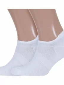 Комплект из 2 пар мужских носков DiWaRi, 2-17С-144СП, рис. 000, БЕЛЫЕ