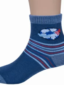 Детские носки "НАШЕ" Смоленской чулочной фабрики, 222С6, рис. 3, ИНДИГО №49-2
