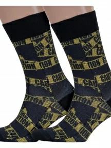 Комплект из 2 пар мужских носков DiWaRi, 2-20С-202СП, рис. 152, ЧЕРНЫЕ