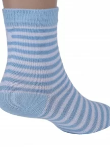 Детские носки RuSocks (Орудьевский трикотаж), Д3-13788, рис. 01, ГОЛУБЫЕ