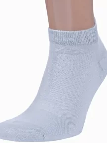 Короткие бамбуковые носки Grinston socks (PINGONS), 15D33, СВЕТЛО-СЕРЫЕ