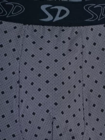 Мужские трусы-боксеры SD (by Salvador Dali), SD1105-3, СЕРЫЕ