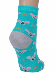 Детские носки LORENZline, Л104, БИРЮЗОВЫЕ