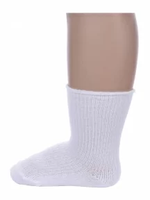 Детские носки без резинки Альтаир, С63, БЕЛЫЕ