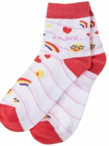 Детские носки "Борисоглебский трикотаж", 8С230, БЕЛЫЕ