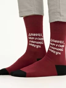 Носки unisex St. Friday Socks, 517-4, "Длиннее, чем у сына маминой подруги"