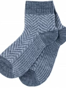Детские полушерстяные носки RuSocks (Орудьевский трикотаж), Д-382, СЕРЫЕ, рис. 0