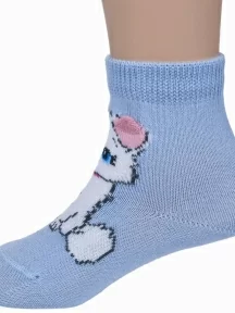 Детские носки "НАШЕ" Смоленской чулочной фабрики, 222С11, рис. 3, ГОЛУБАЯ ДЫМКА №9