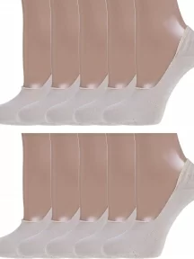 Комплект из 10 пар женских подследников Conte, 10-16С-12СП, рис. 000, БЕЖЕВЫЕ