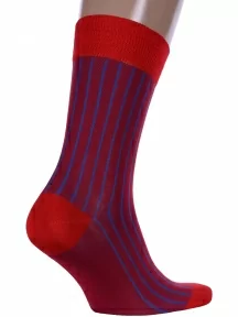 Мужские носки из мерсеризованного хлопка Sergio Di Calze, 18SC2, КРАСНЫЕ