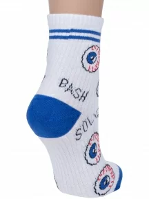 Детские носки VASILINA, 2С2349, БЕЛО-СИНИЕ