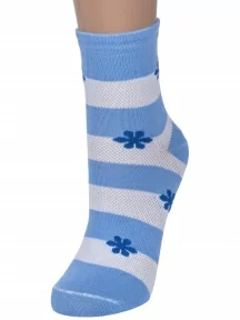 Женские носки Альтаир, С40, ГОЛУБЫЕ
