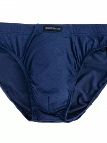 Мужские трусы-слипы из модала SERGIO DALLINI, SG2934-2, СИНИЕ