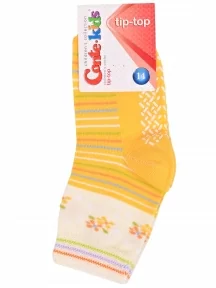 Детские носки Conte kids, 7С-54СП, рис. 253, ЖЕЛТЫЕ