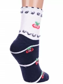 Детские махровые носки LORENZline, П3М, ТЕМНО-СИНИЕ