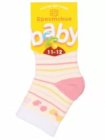 Детские махровые носки Брестские (БЧК), 14С3060, рис. 070, СВЕТЛО-ЖЕЛТЫЕ