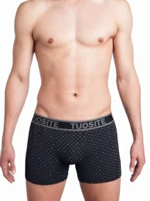 Мужские трусы-боксеры Tuosite, TS7822-1, ЧЕРНЫЕ