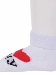 Детские носки RuSocks (Орудьевский трикотаж), Д-106, рис. 01, БЕЛЫЕ