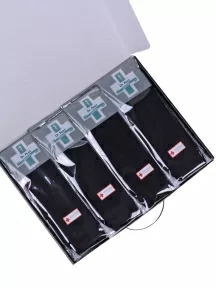 Набор из 20 пар мужских медицинских носков (ТМ Dr. Feet), PG-15DF1-20S, черные