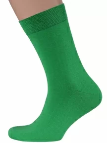 Мужские носки "Нева-Сокс", В-121, ЗЕЛЕНЫЕ (изумруд)