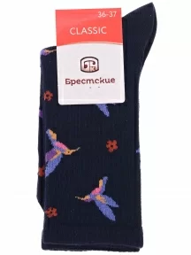 Женские спортивные носки Брестские (БЧК), 20С1141, рис. 571, ТЕМНО-СИНИЕ