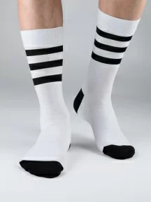 Мужские носки "Нева-Сокс", MAG-27, БЕЛО-ЧЕРНЫЕ