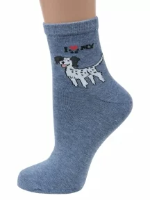 Женские носки LORENZline, Д117, ДЖИНС