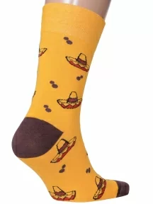 Мужские носки MSCLUB №М24, nm-276, ЖЕЛТЫЕ