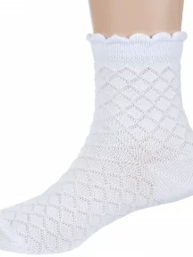Детские носки "Борисоглебский трикотаж", 8С989, БЕЛЫЕ