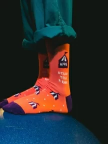 Носки unisex St. Friday Socks "Маршрут перестроен" (upsala-1283-26/24/02)