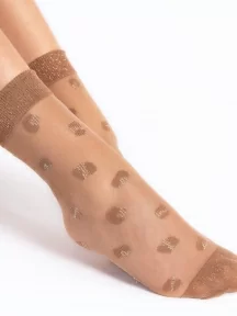Женские носки Fiore, 1147/G POP IN, СВЕТЛО-БЕЖЕВЫЕ