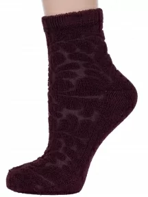 Детские махровые носки RuSocks (Орудьевский трикотаж), Д-33301, БОРДОВЫЕ