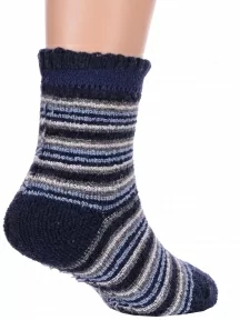 Детские теплые махровые носки Hobby Line, Ндам7630, ТЕМНО-СИНИЕ