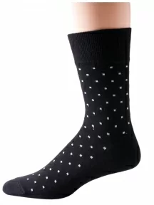 Мужские носки СТАНДАРТ-кэжуал "Челны Текстиль", L34-К1, ЧЕРНЫЕ (без этикеток)