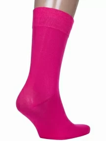 Мужские носки из мерсеризованного хлопка Sergio Di Calze (PINGONS), 17SC6, ФУКСИЯ