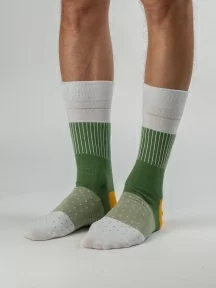 Набор из 3 пар мужских носков MSCLUB №М52, ВИ3-НМ52, ЗЕЛЕНЫЕ 2